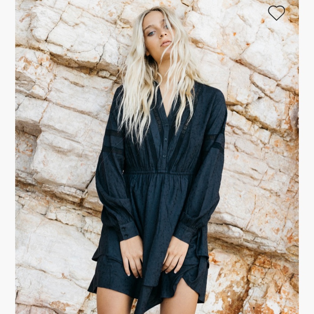 Billabong Blue Song Mini Dress
